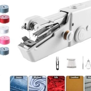 29-Piece Portable Handheld Sewing Machine Kit