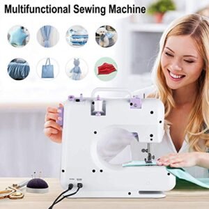 Beginner's Electric Mini Sewing Machine Set with Accessories